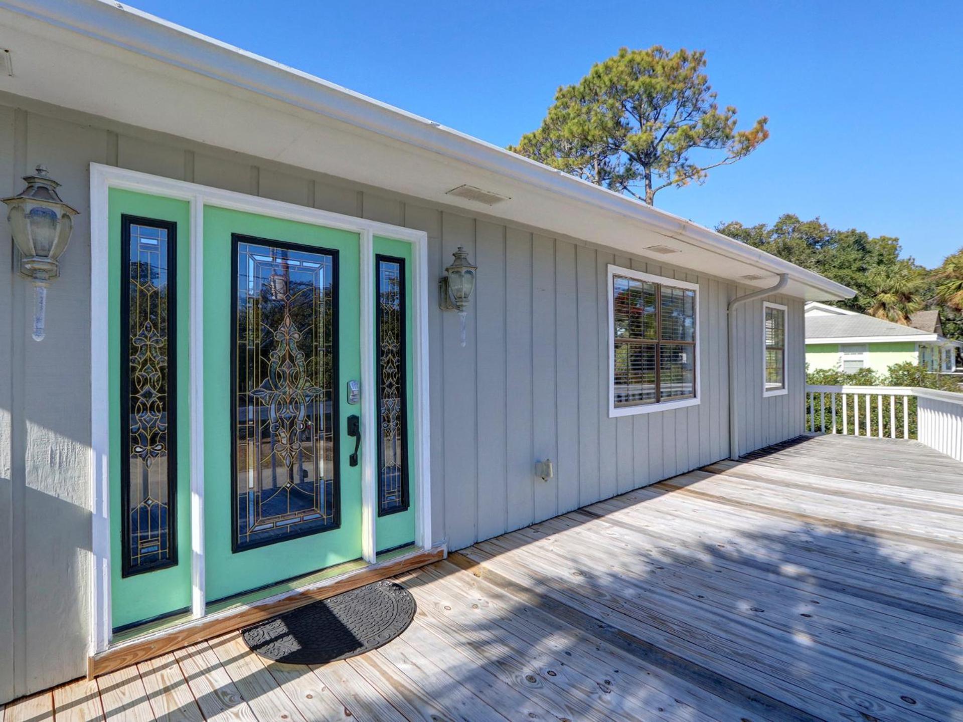 Lola'S Retreat Villa Tybee Island Rum bild